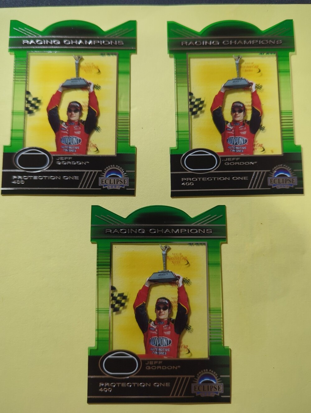 2003 Press Pass Eclipse Racing Champions #RC30 Jeff Gordon Lot Of 3